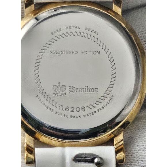 NOS Hamilton Registered 6208 Swiss GP 11J Small Seconds Ladies Watch Mint Runs - Picture 5 of 15